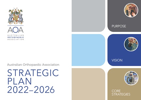 AOA Strategic Plan 2022 – 2026 cover