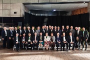 PastPresidentsDinnerattendeeswithNZOAPresidentJohnMcKieandAOAPresidentAnnetteHolian
